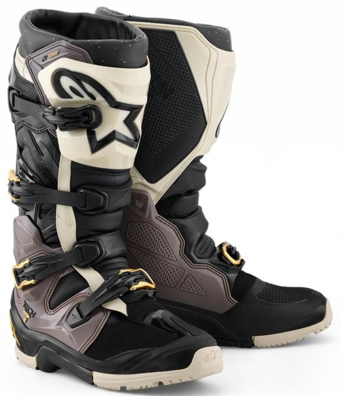 Мотокрос ботуши ALPINESTARS TECH 7 ENDURO Drystar BLACK/GRAY/GOLD