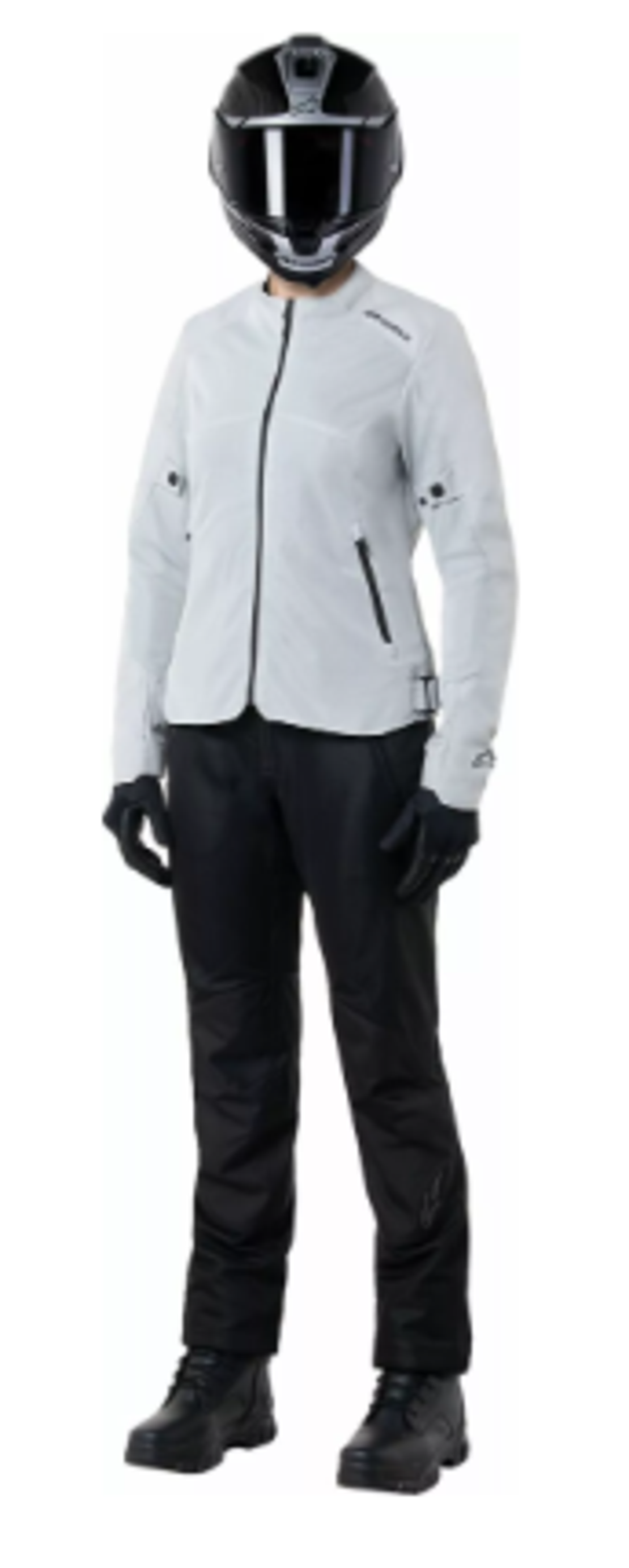 Дамско лятно мото яке ALPINESTARS STELLA C-1 AIR SILVER