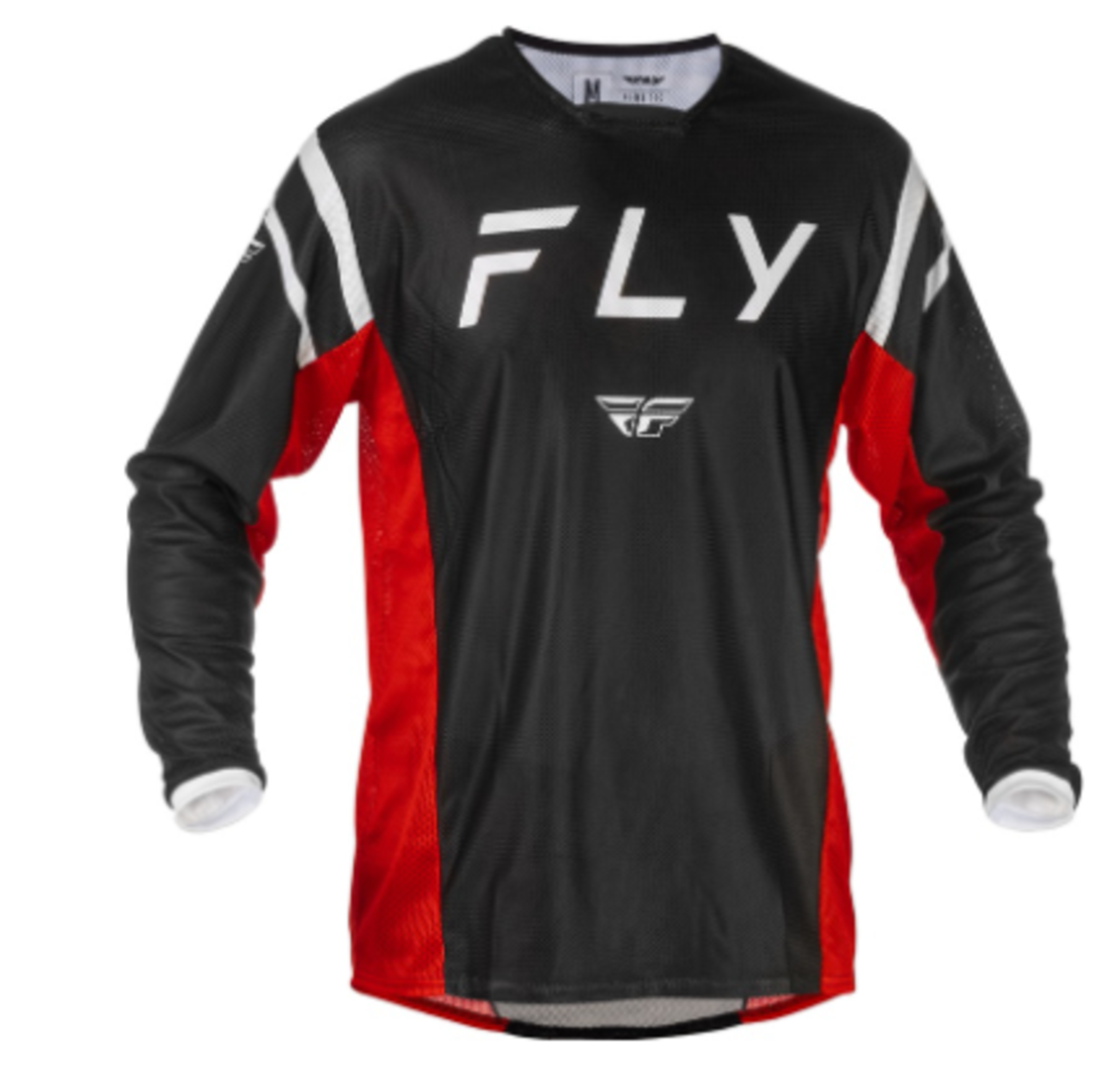 Мотокрос блуза FLY RACING Kinetic Mesh - Black/Red