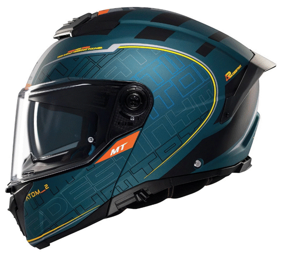 Отваряема каска MT ATOM 2 DESTINY C6 МАТТ