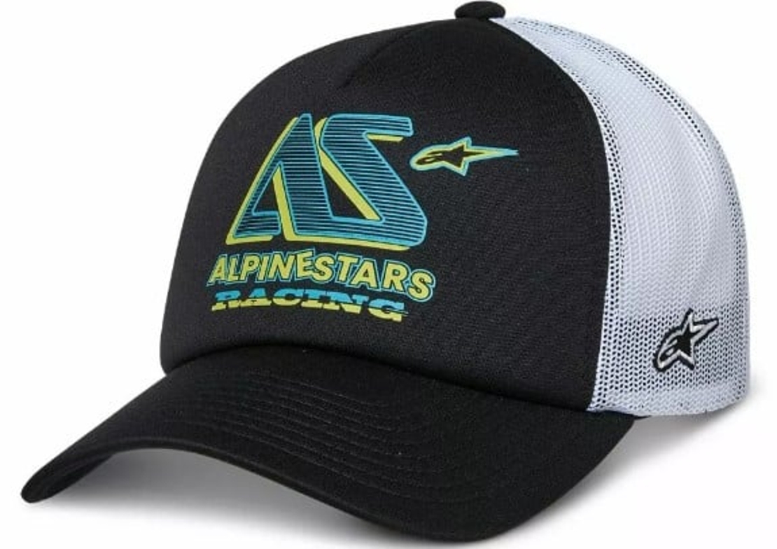 Шапка ALPINESTARS TRUCKER AYESS BK/WH