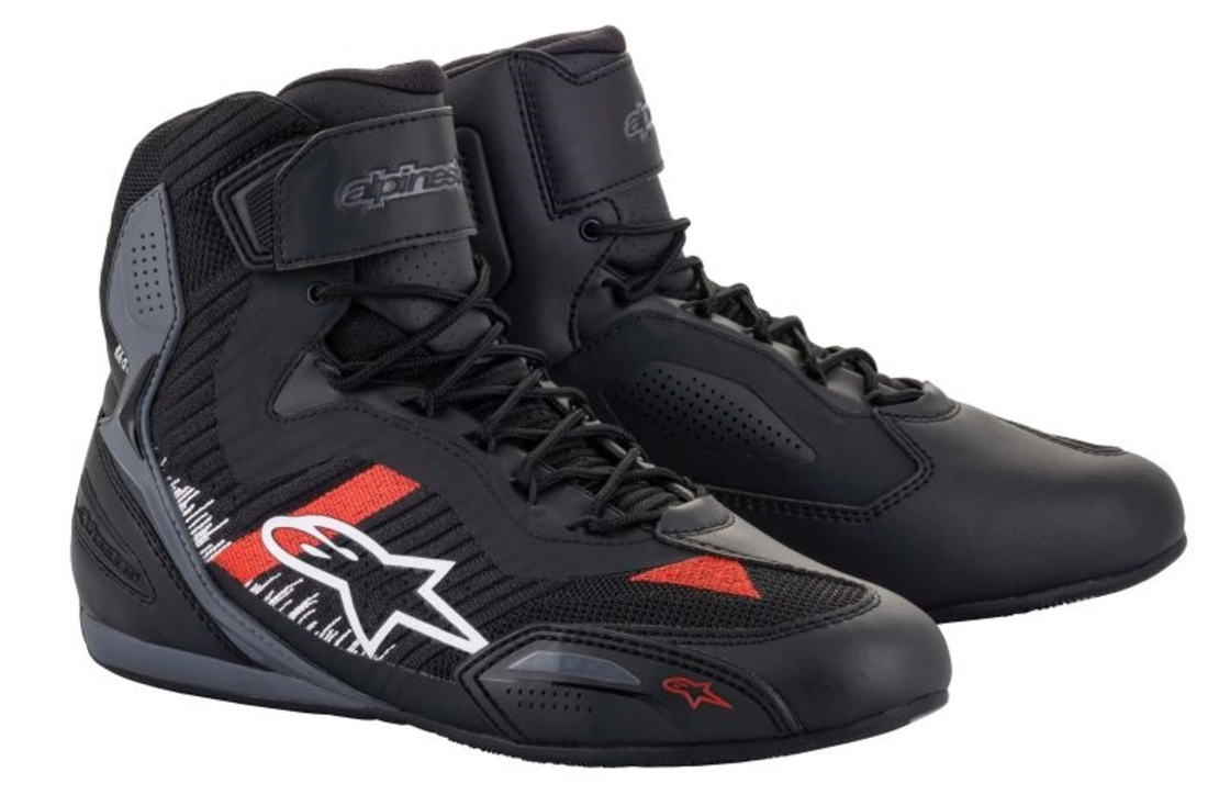 Мото боти ALPINESTARS FASTER-3 RIDEKNIT BLACK/GREY/RED