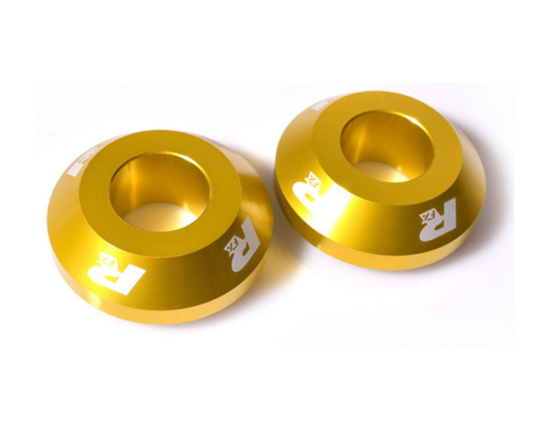 Втулки за джанти RFX Pro FAST Wheel Spacers Rear (Yellow) - Suzuki RMZ250/450 05-25