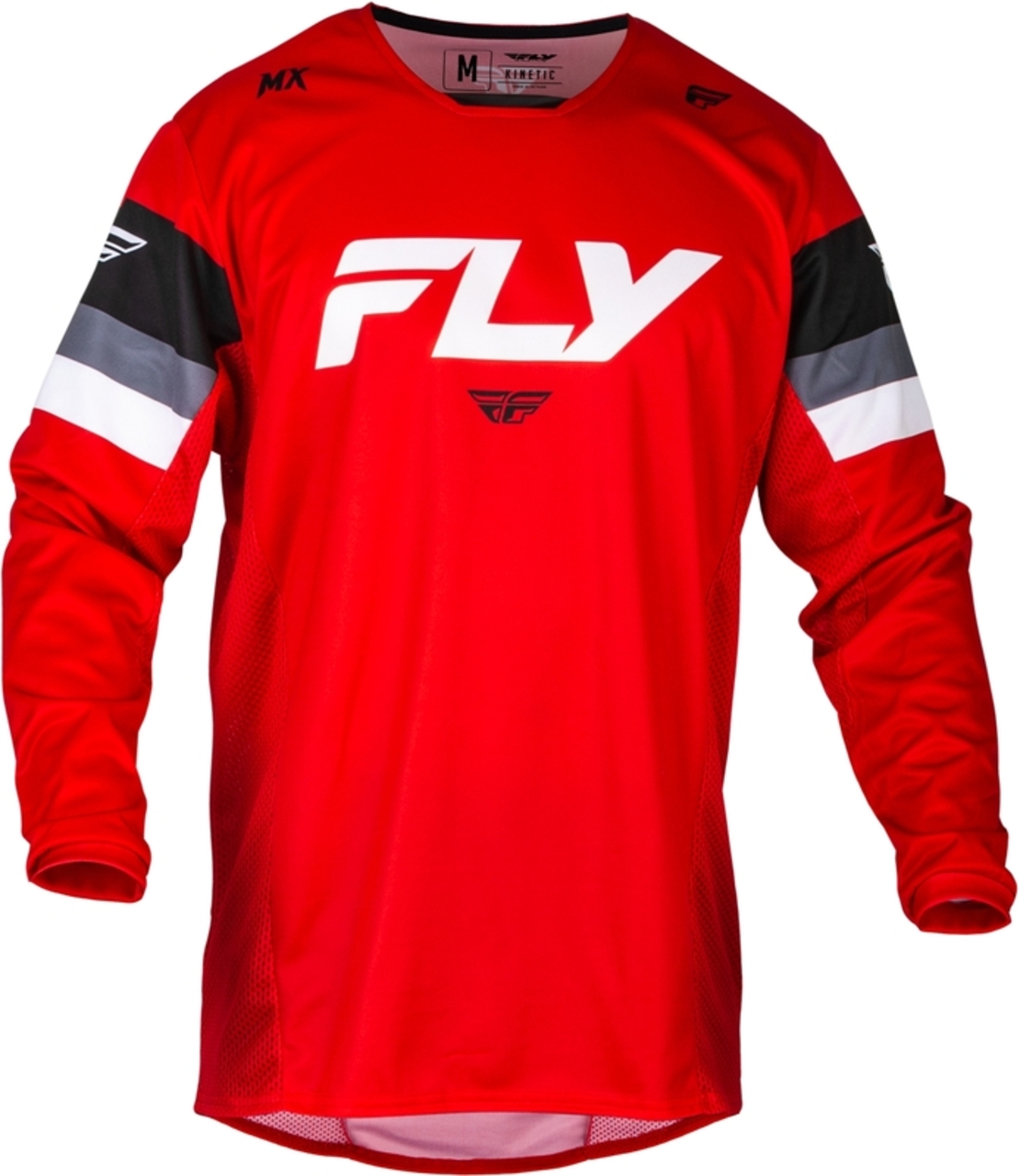 Мотокрос блуза FLY RACING Kinetic Prix- Red/Grey/White