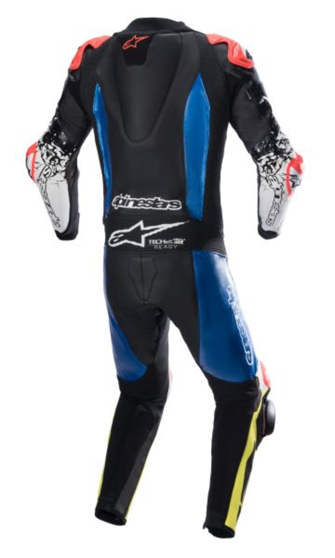 Кожен екип ALPINESTARS GP TECH V4 BLACK/BLUE/YELLOW