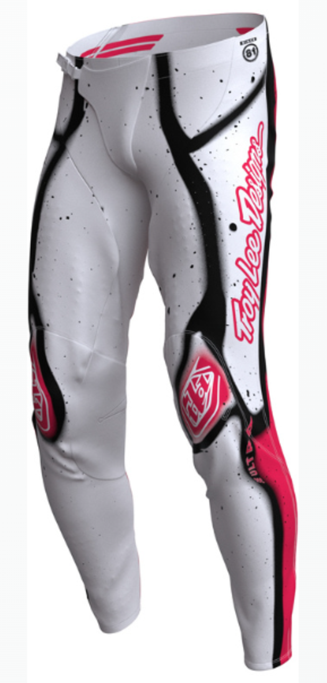 Мотокрос брич TROY LEE DESIGNS SE Ultra Membrane Pants - White/Infra Red