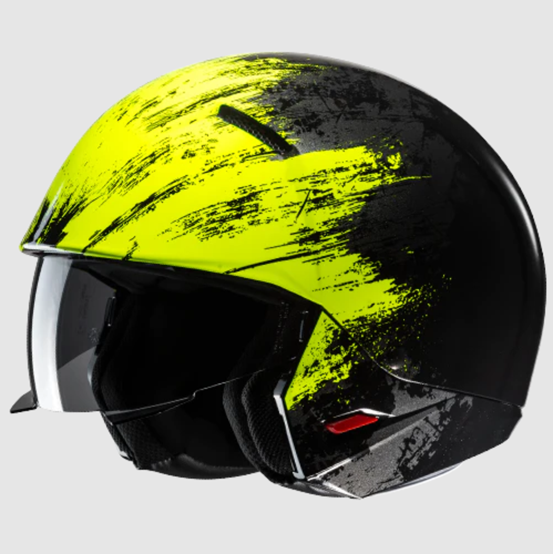 Каска HJC i20 FURIA BLACK/NEON YELLOW