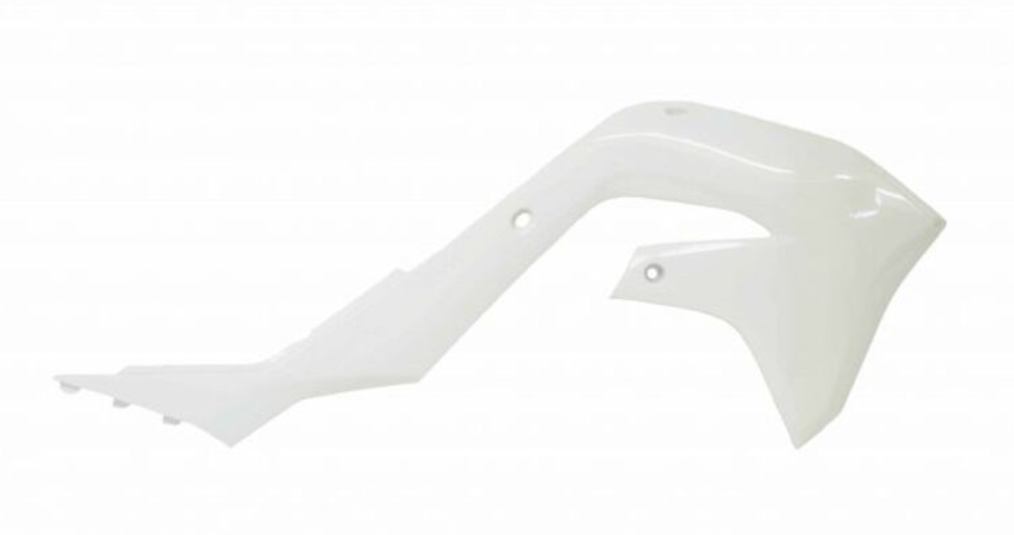 Пластмасови капаци за радиатор RACETECH Radiator Scoops KXF 250 21-24 (White)