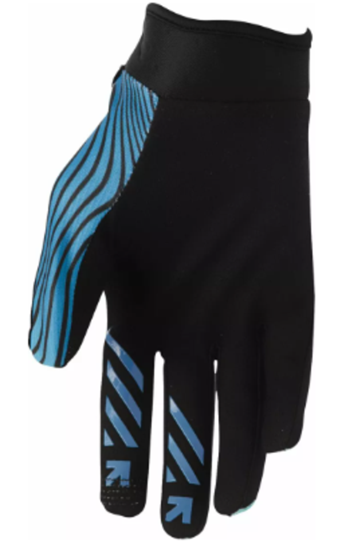 Mотокрос ръкавици THOR LAUNCHMODE IDENTITY TEAL/BLACK