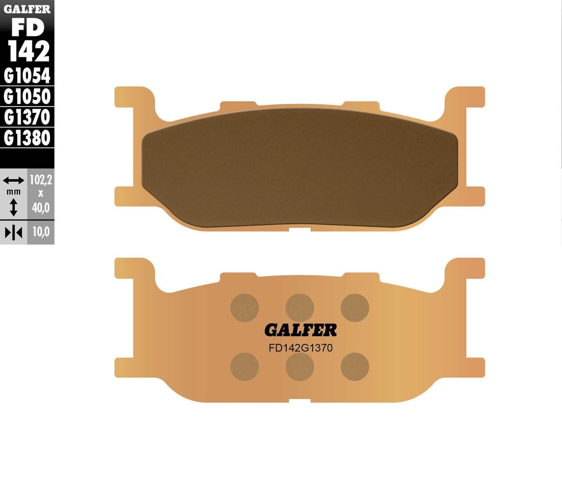 Предни мото накладки Galfer SINTERED COMPOUND FD142G1370