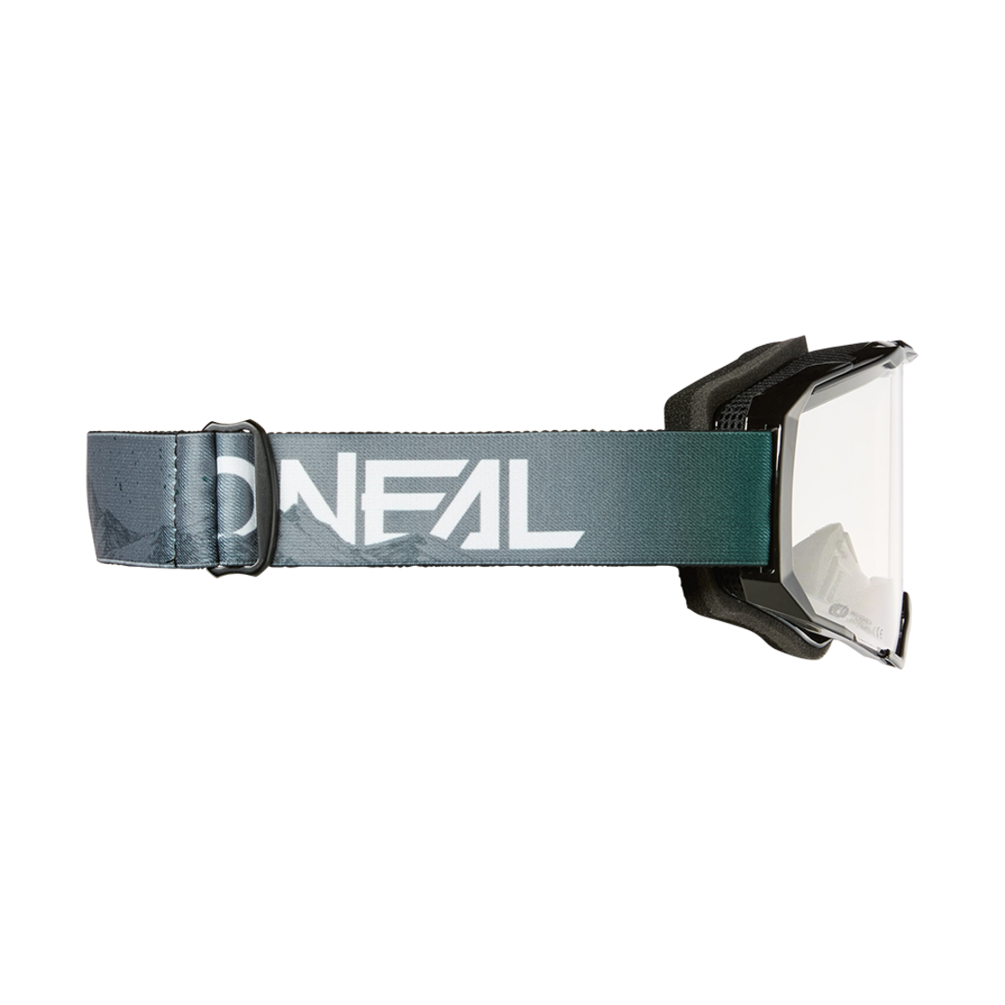 Мотокрос очила O'NEAL B-22 COVERT GRAY/GREEN - CLEAR