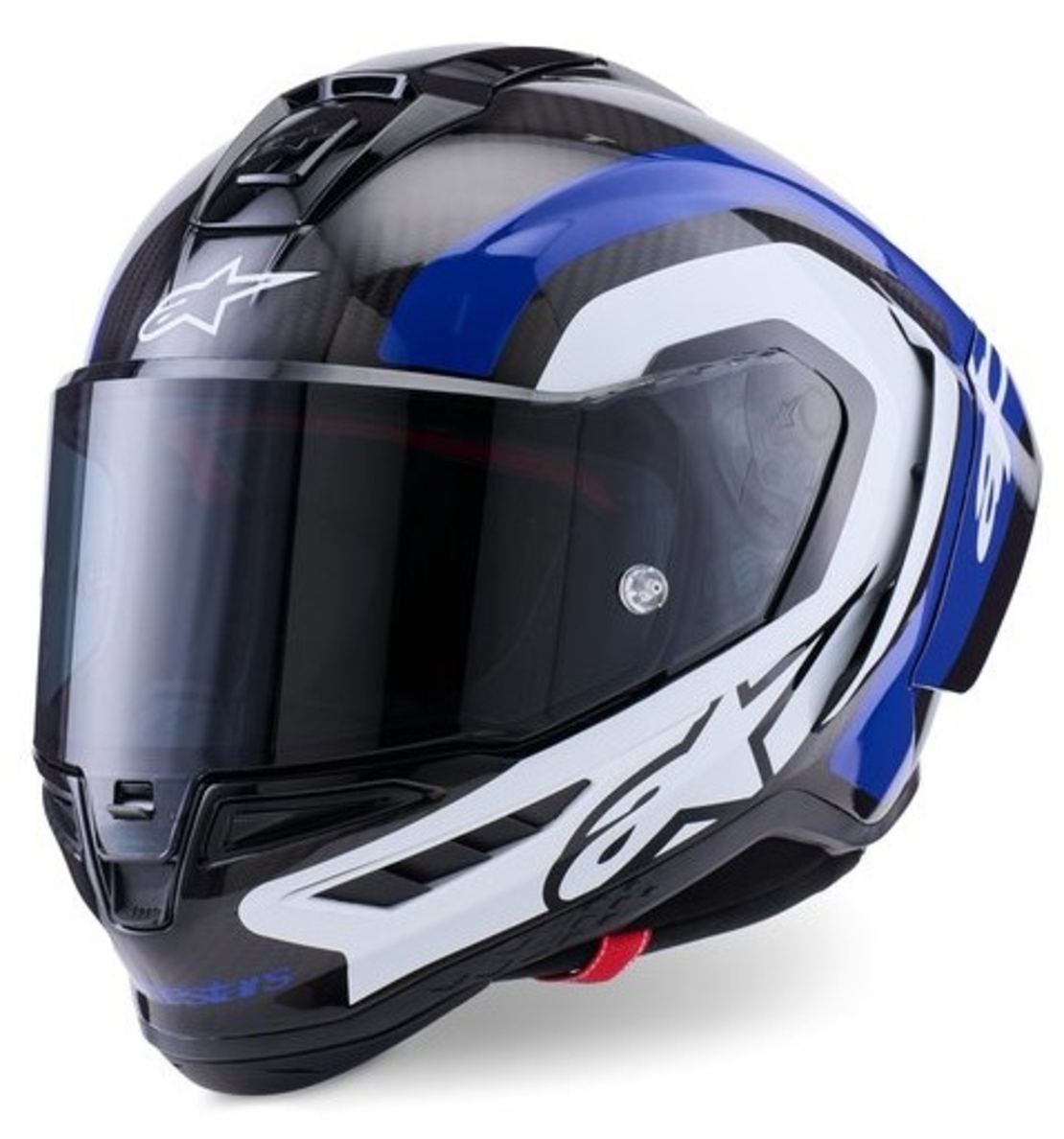 Каска ALPINESTARS Supertech R10 Arius Black/White/Blue