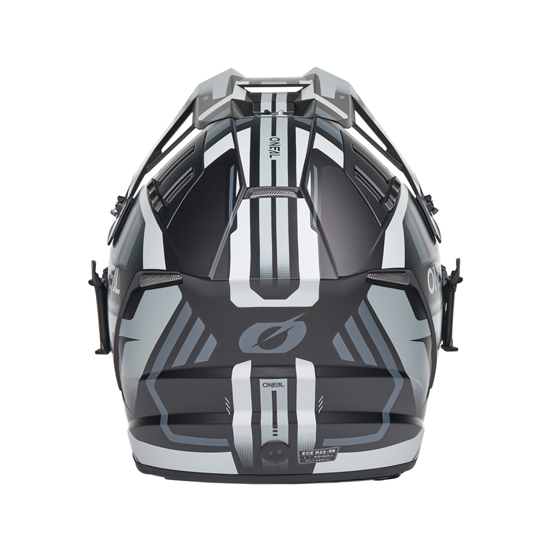 Ендуро каска O'NEAL EX-SRS DUST BLACK/GRAY V.26