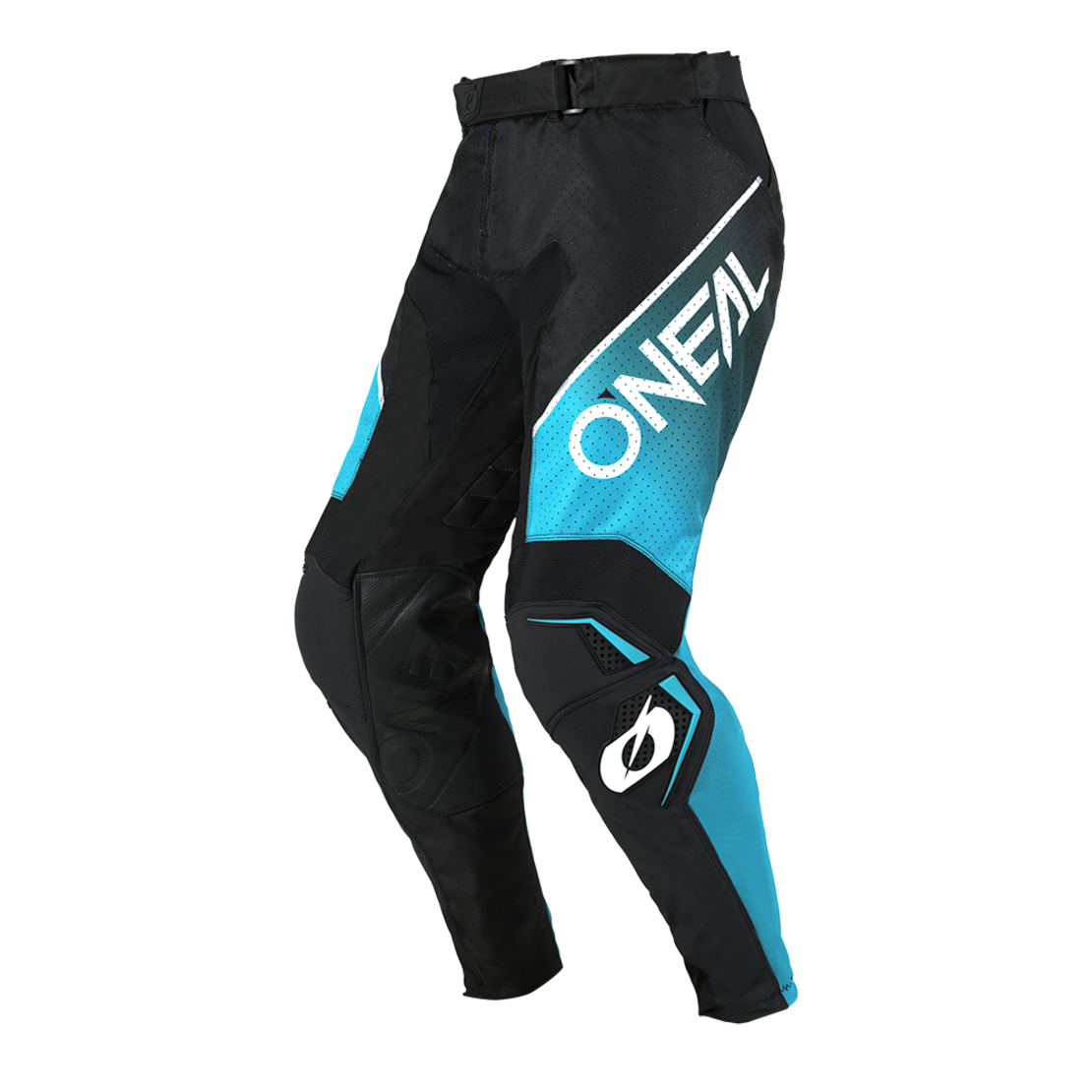 Мотокрос брич O'NEAL HARDWEAR AIR SLAM BLACK/TEAL V.25