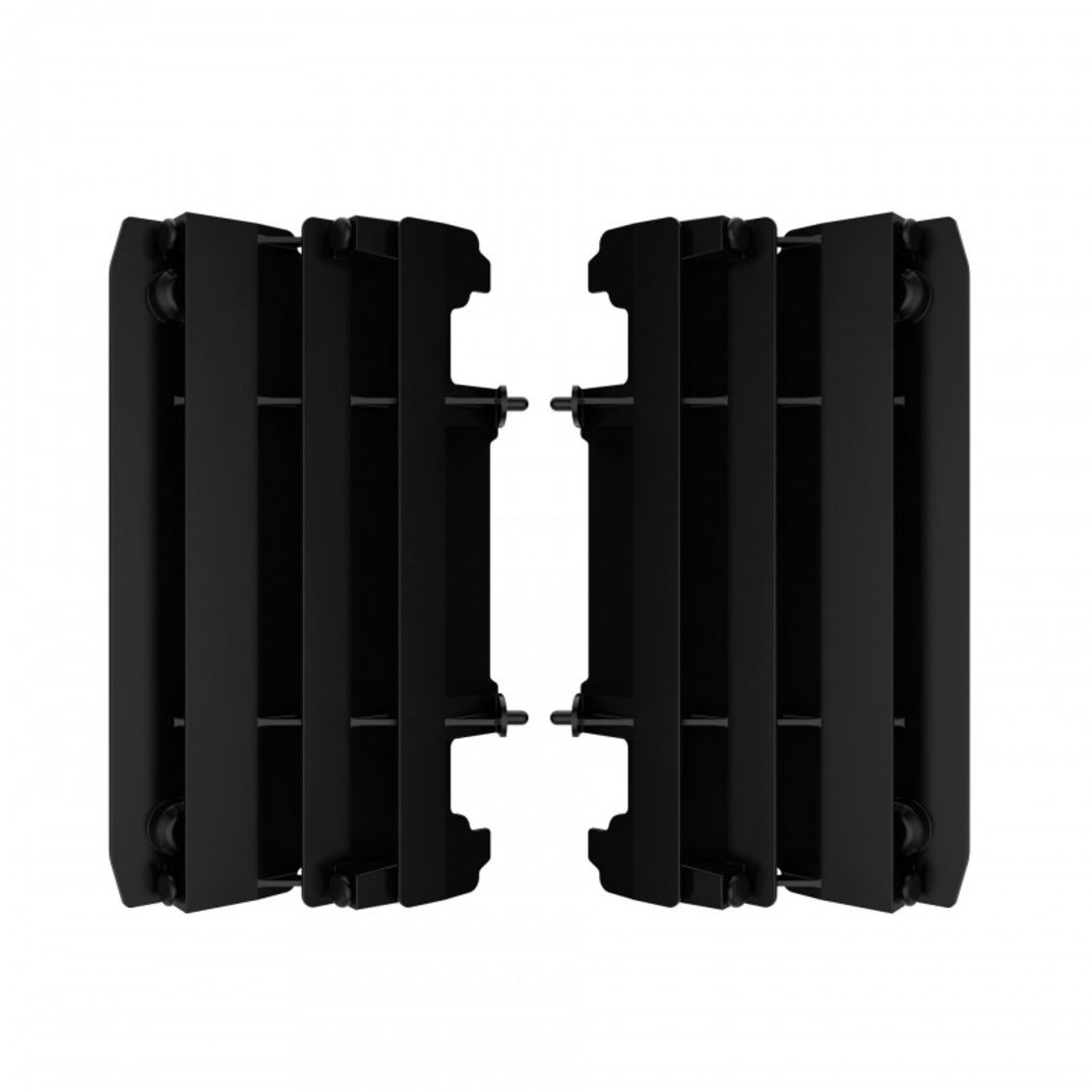 Преден предпазител за радиатор POLISPORT YAMAHA YZ125 / YZ250 (05-20) Black