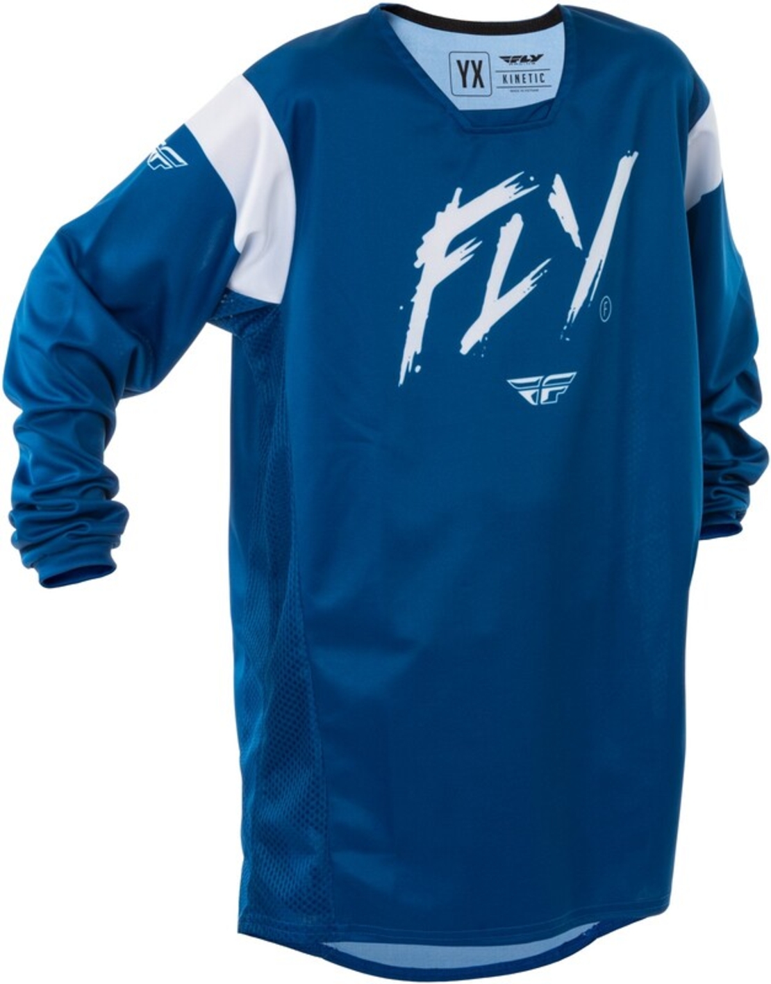 Детска мотокрос блуза FLY RACING Kinetic Stoke- Navy/White 2025