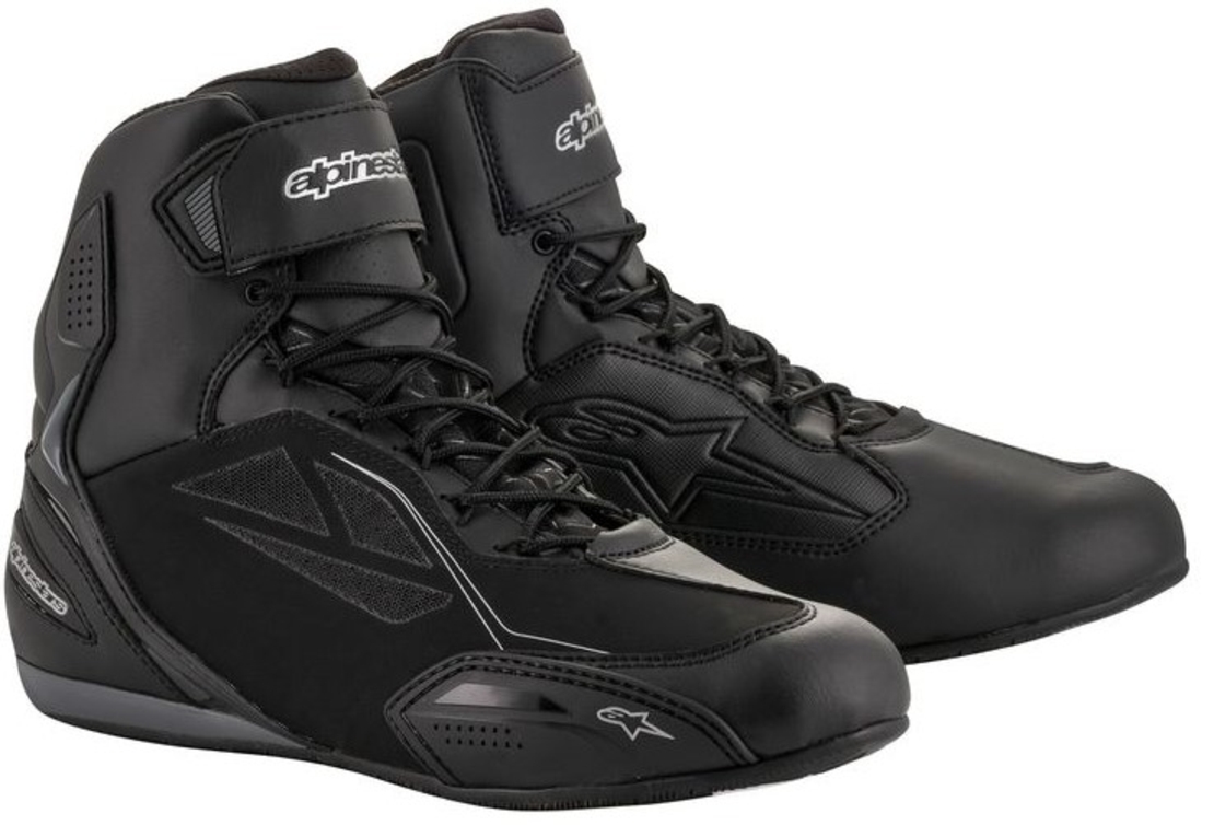 Дамски мото боти ALPINESTARS Stella Faster-3 Drystar® BLACK/SILVER