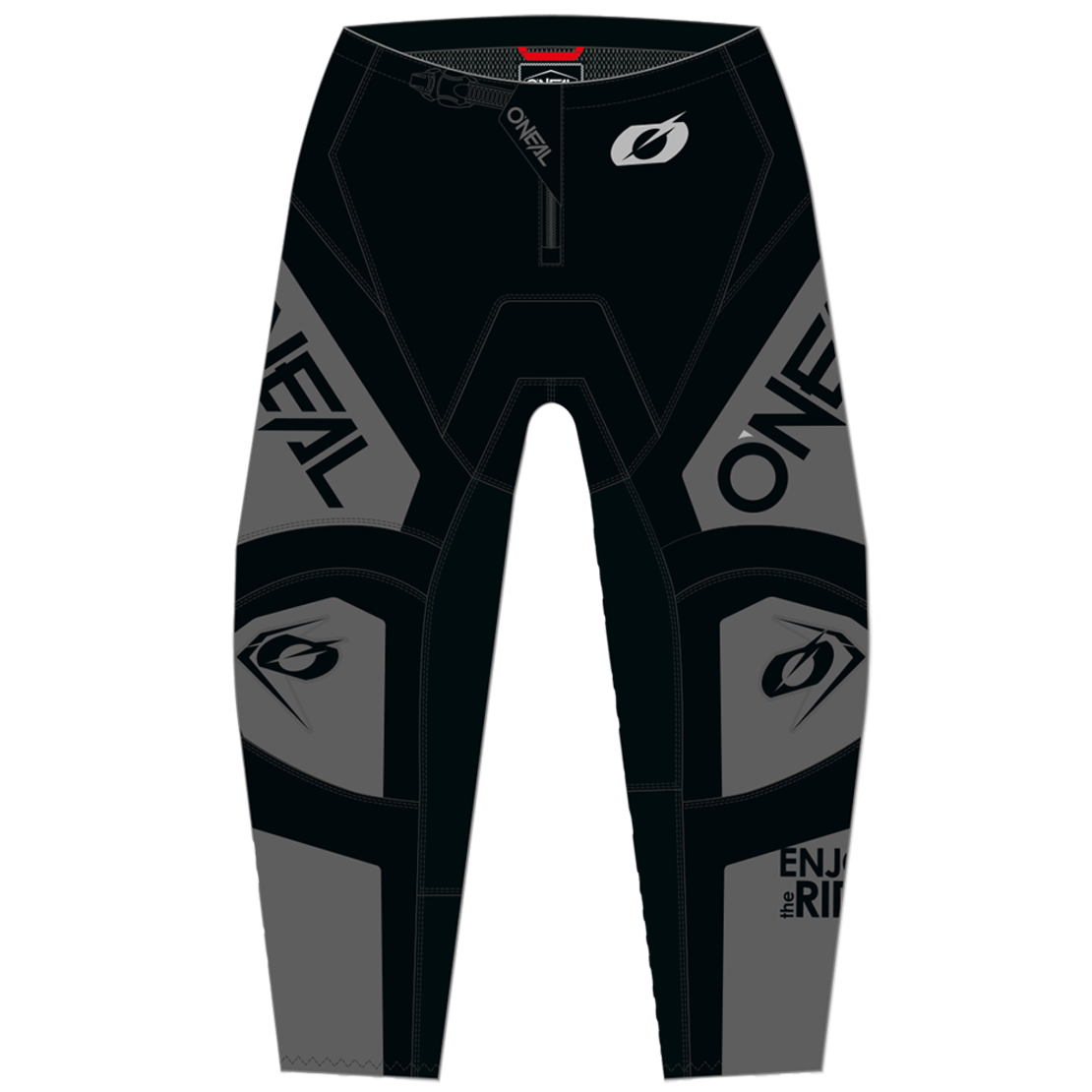 Детски мотокрос брич O'NEAL ELEMENT RACEWEAR BLACK/GRAY V.26