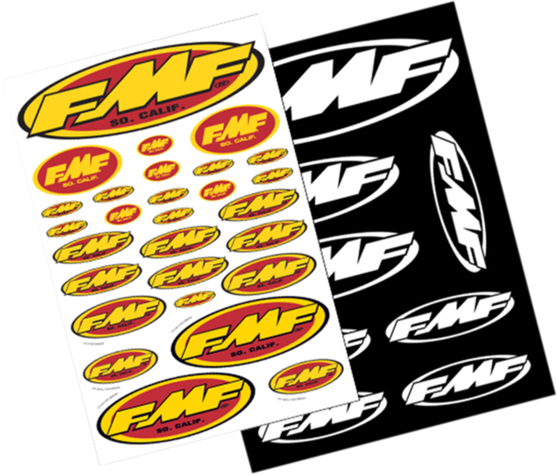 Стикери FMF DECAL FMF ASSORTED SHEET