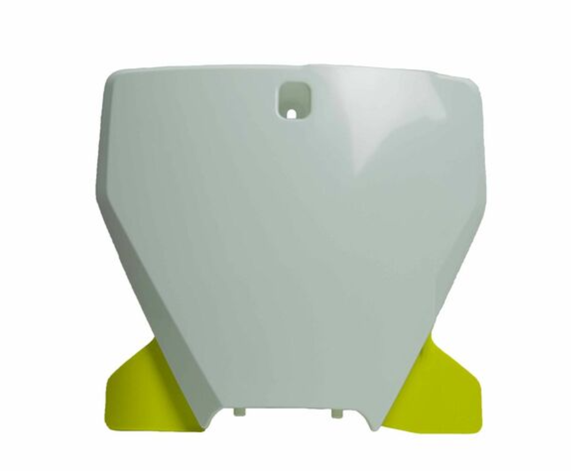 Табела за номер RACETECH Front Number Plate White/Yellow Husqvarna TC/FC 19-20