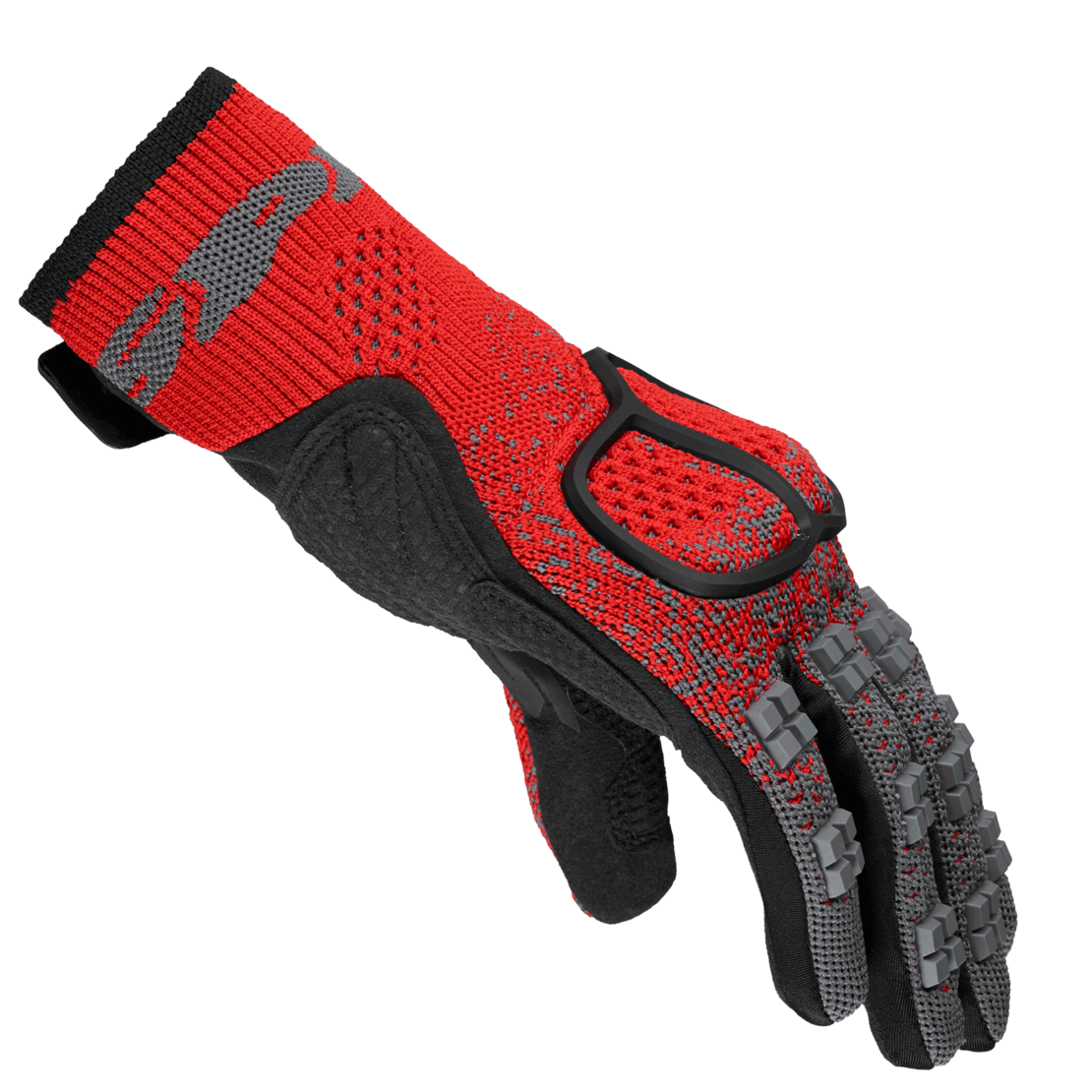 Текстилни мото ръкавици SPIDI CROSS KNIT Red