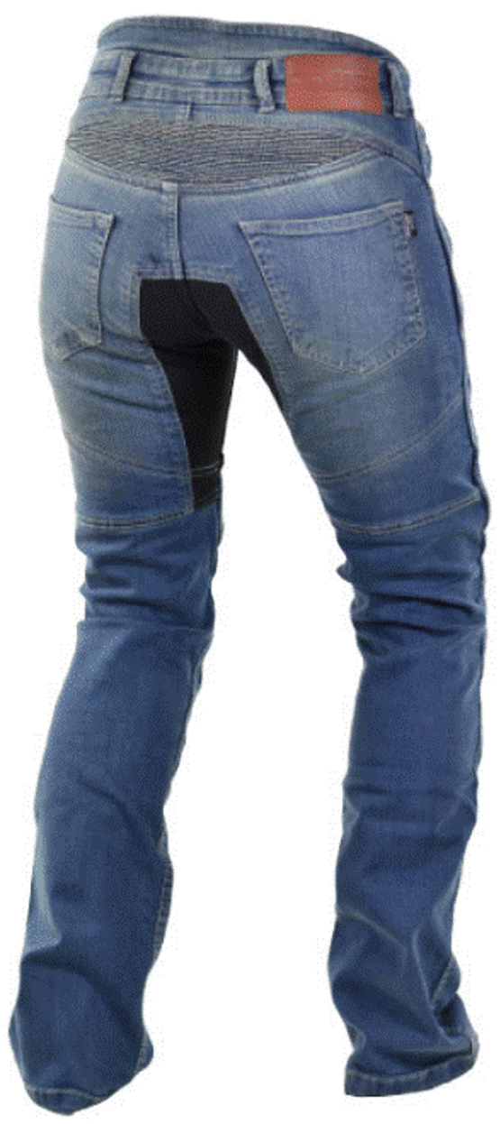Дамски мото дънки TRILOBITE 661 PARADO REGULAR FIT BLUE