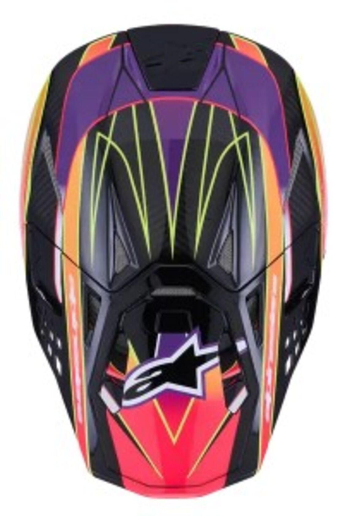 Мотокрос каска ALPINESTARS SM10 ERA PINK/VIO/YL