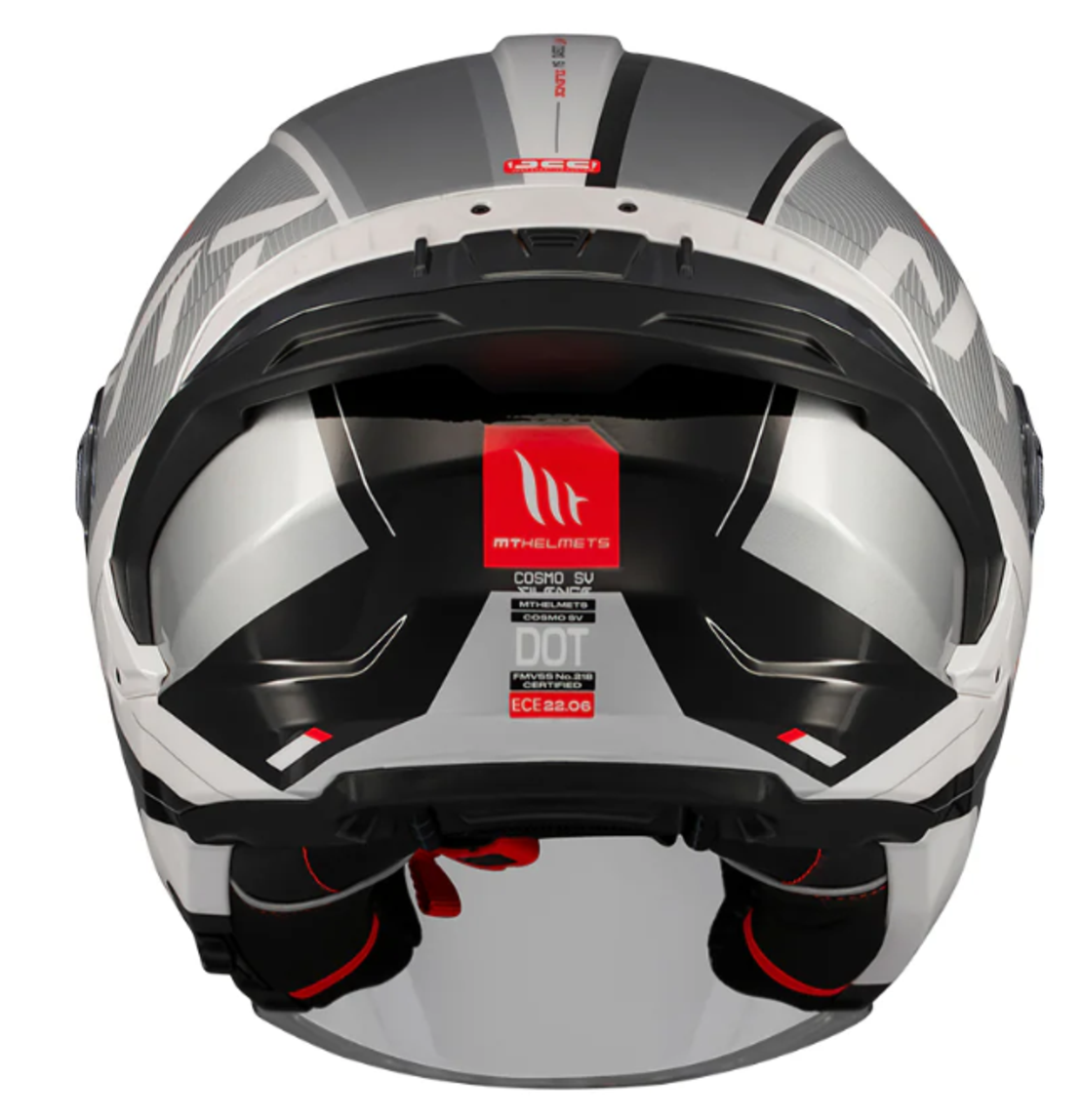 Скутер каска MT COSMO SV SILENCE A2 GREY GLOSS