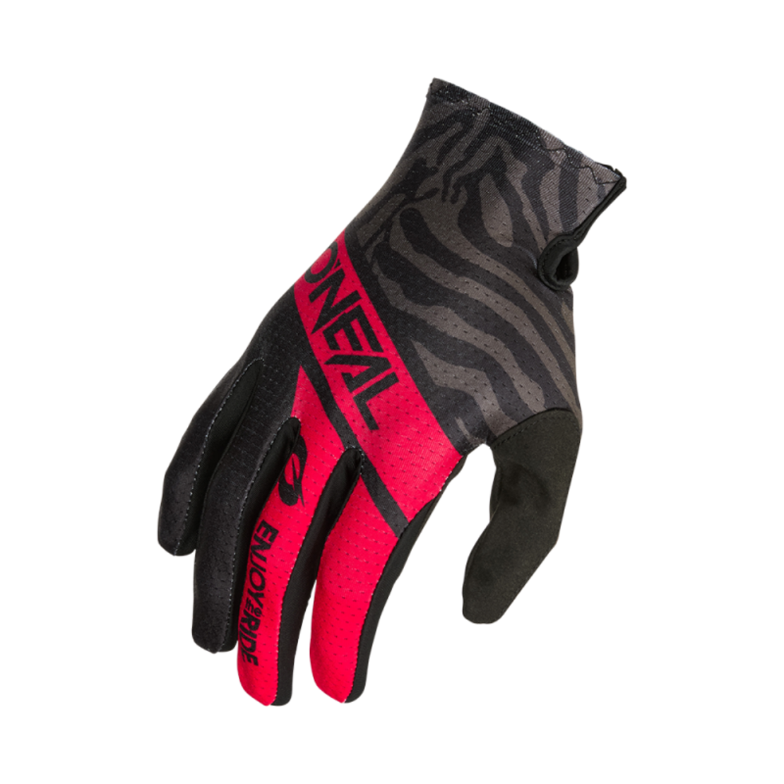 Мотокрос ръкавици O'NEAL MATRIX SHOCKER BLACK/RED V.25