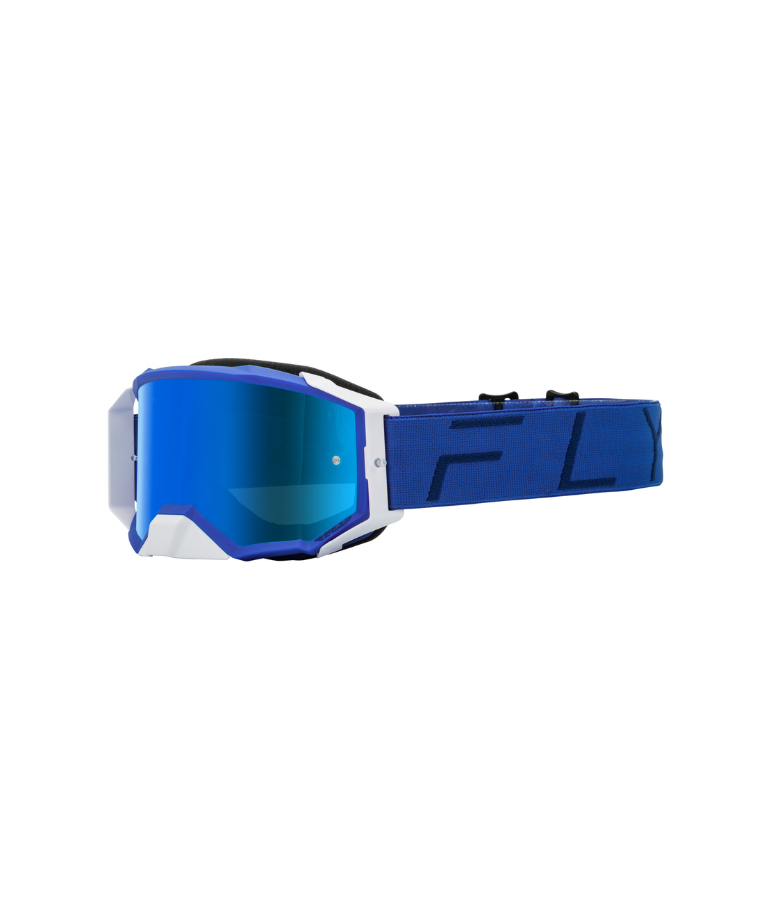 Мотокрос очила FLY RACING Zone Pro Grey - Sky Blue Lens