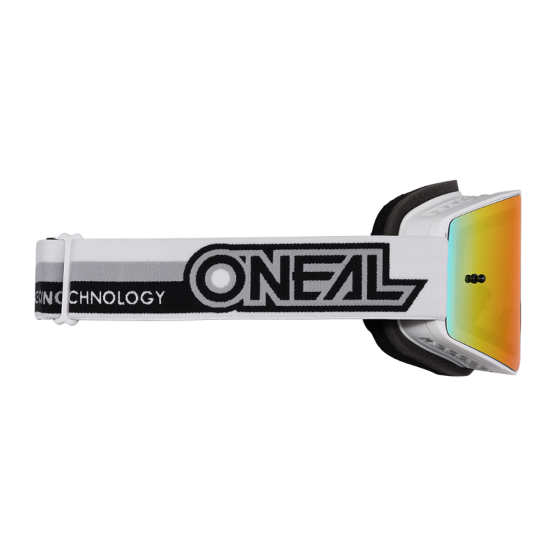 Мотокрос очила B-20 PROXY WHITE/BLACK - RADIUM RED