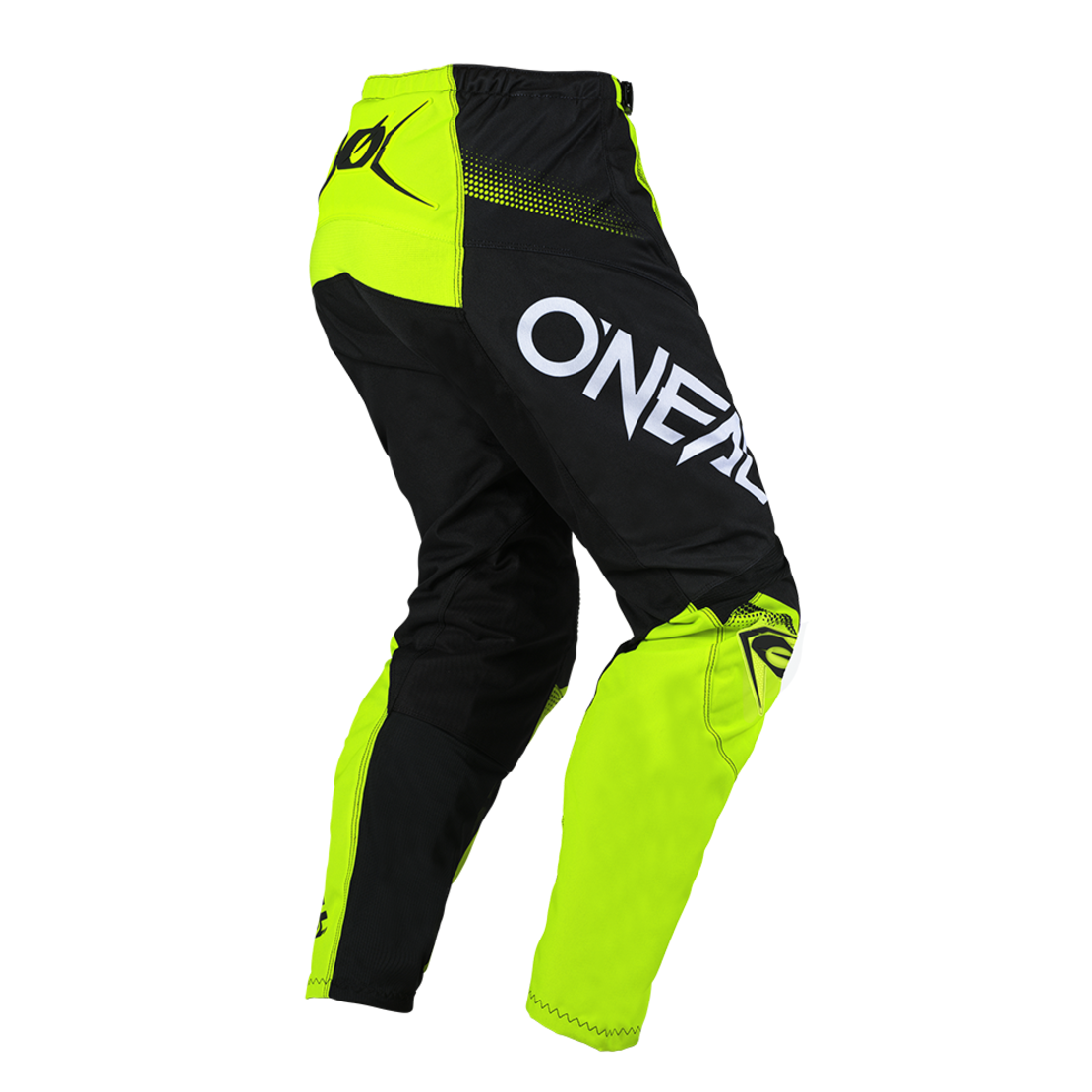 Мотокрос брич O'NEAL ELEMENT RACEWEAR BLACK/NEON YELLOW V.25