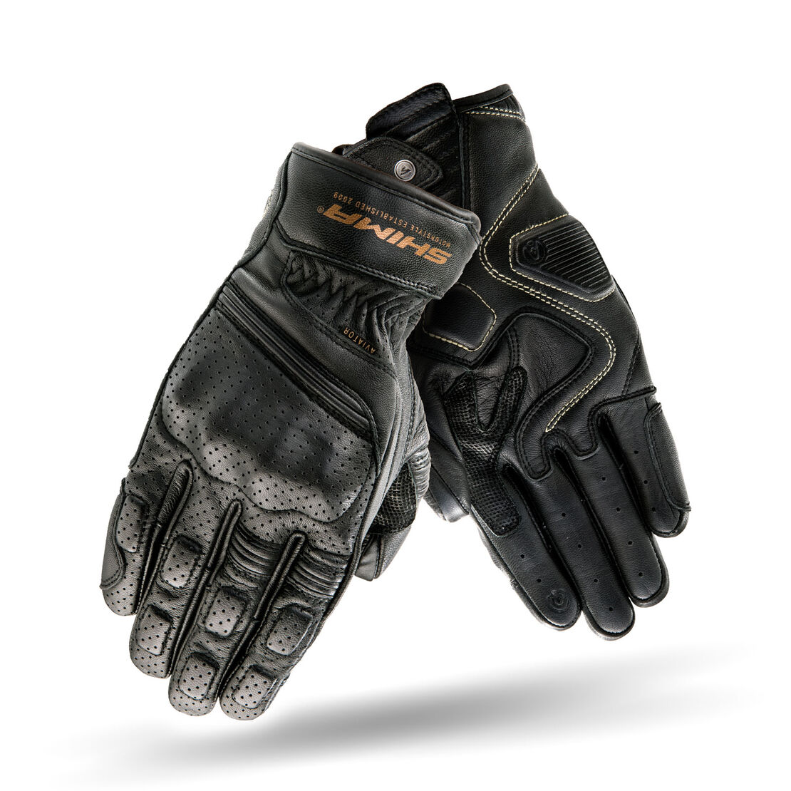 Мото ръкавици SHIMA AVIATOR BLACK