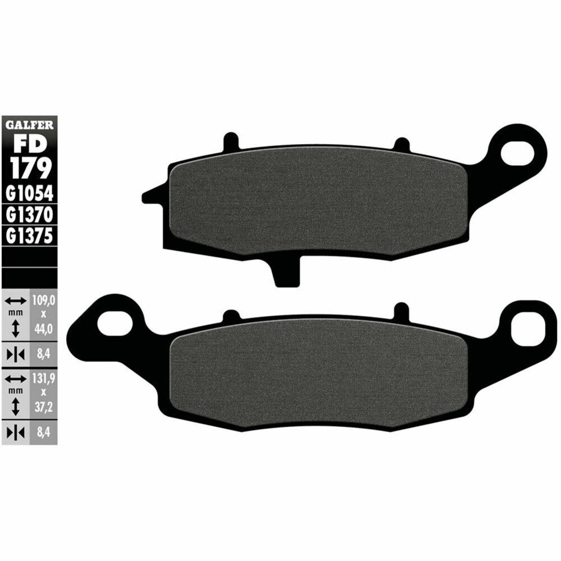 Предни/Задни мото накладки Galfer SEMI METAL FD179G1054