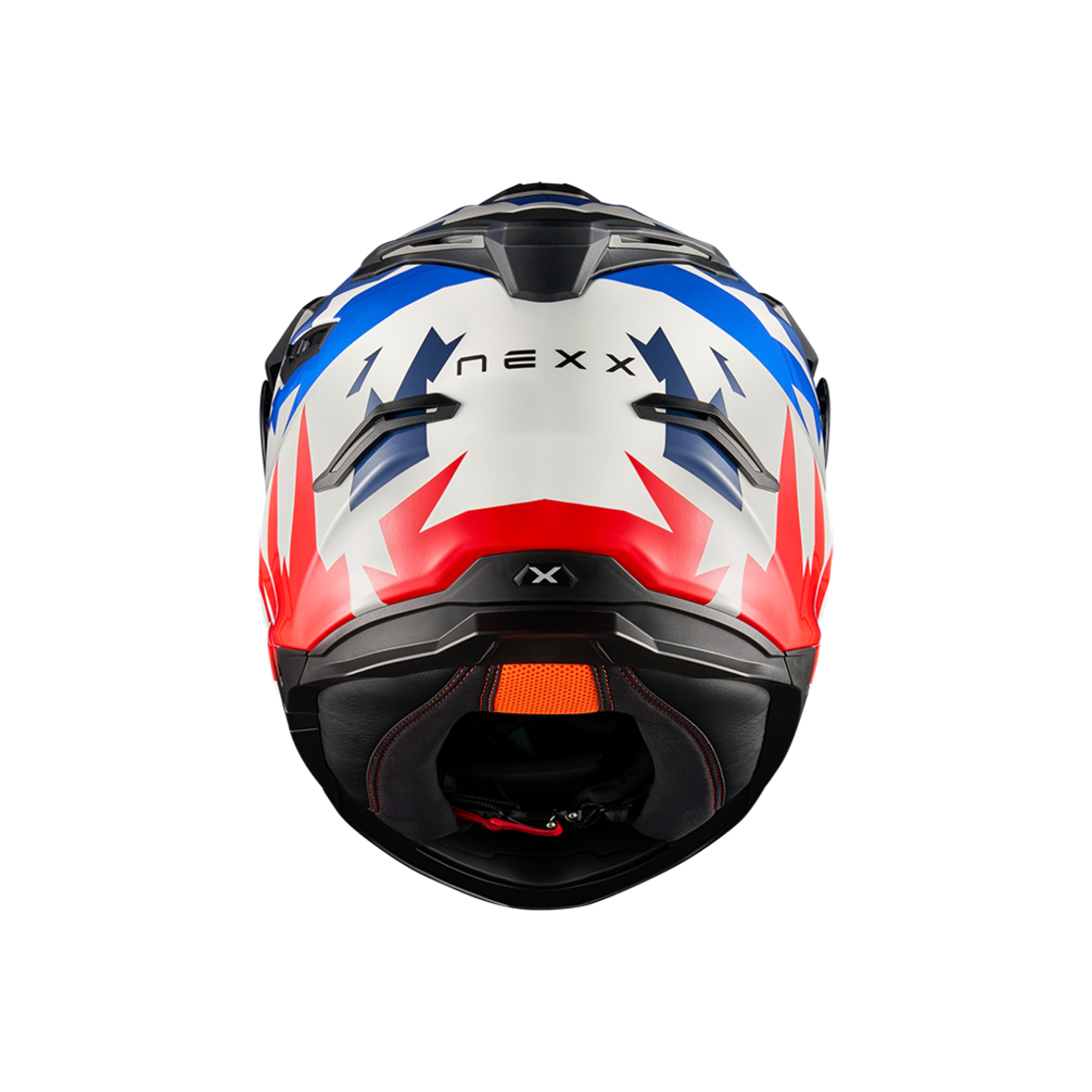 Адвенчър каска NEXX Y.TRAVL PRIMAL BLUE RED