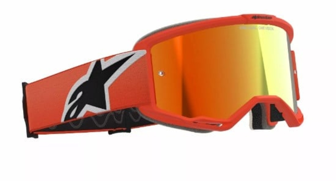 Мотокрос очила ALPINESTARS VISION 5 CORP ORANGE MIRROR-RED