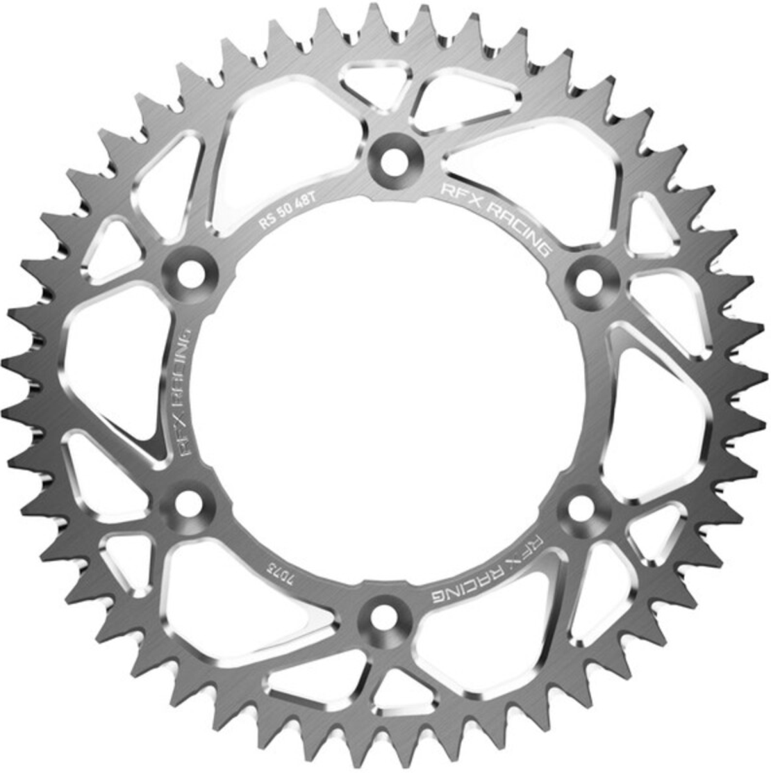 Заден пиньон RFX Pro Series Elite Silver Aluminium Rear Sprocket RM-Z 250/450 - 520 52T