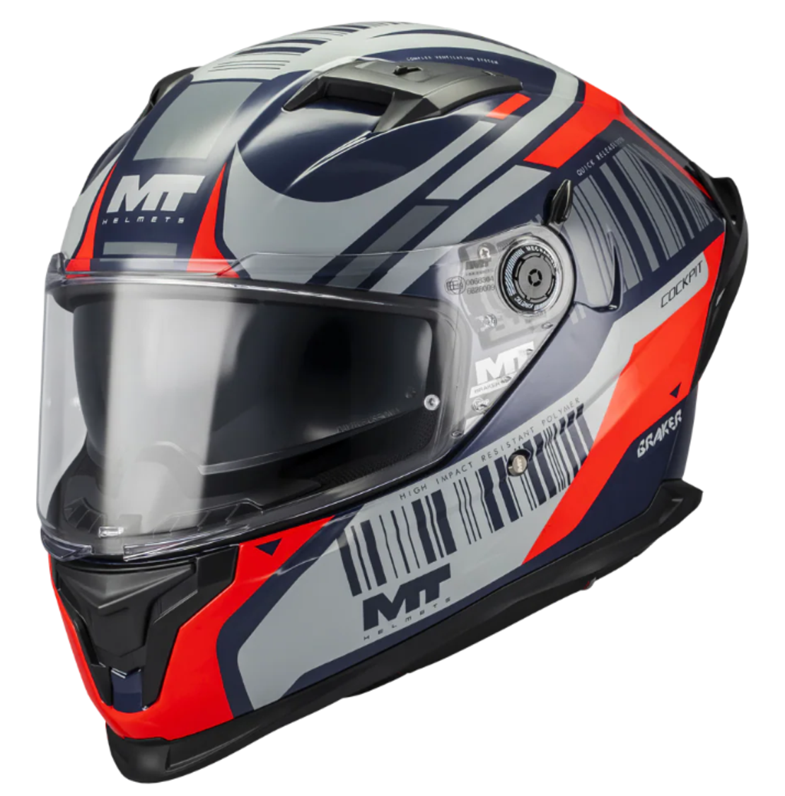 Каска MT BRAKER SV COCKPIT C5 GLOSS