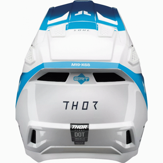 Мотокрос каска THOR FLEET STORM WHITE/NAVY
