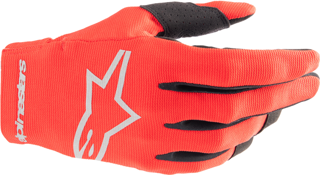 Детски мотокрос ръкавици ALPINESTARS RADAR RED/SL
