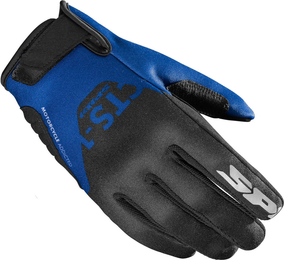 Текстилни мото ръкавици SPIDI CTS-1 BLACK/BLUE