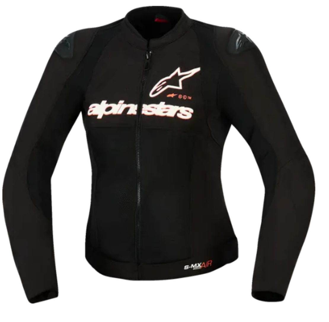 Дамско яке ALPINESTARS STELLA SMX AIR BLACK/WHITE/RED FLUO