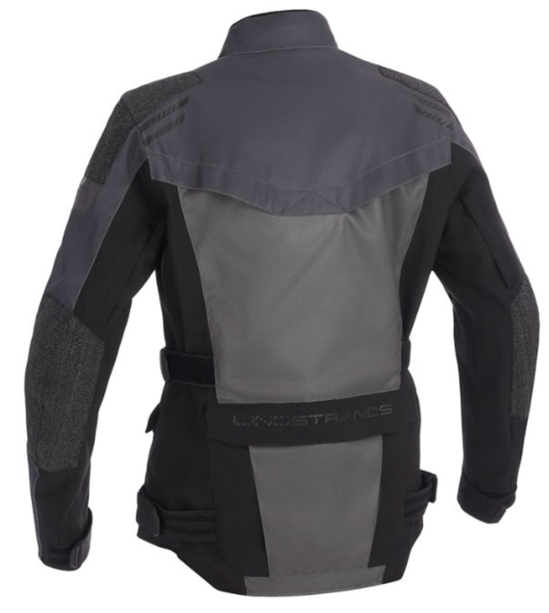 Дамско текстилно мото яке Lindstrands Storbo Graphite Dark Grey Black