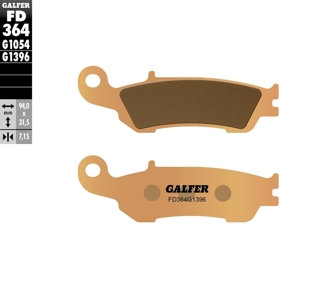 Предни мото накладки Galfer SINTERED FD364G1396
