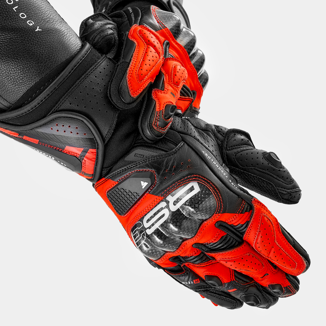 Мото ръкавици SHIMA RS-3 RED FLUO