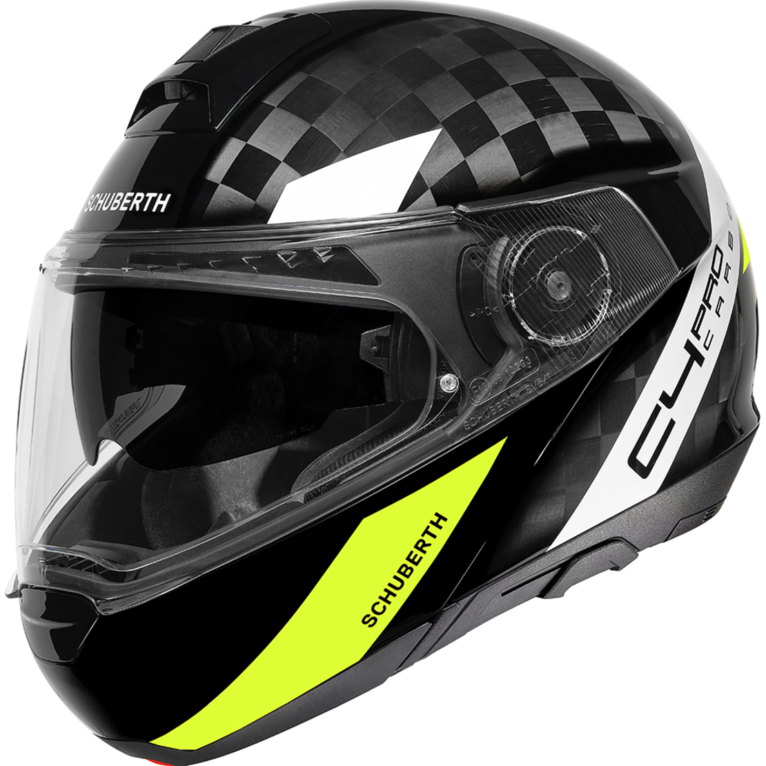 Мото каска SCHUBERTH C4 PRO CARBON AVIO YELLOW