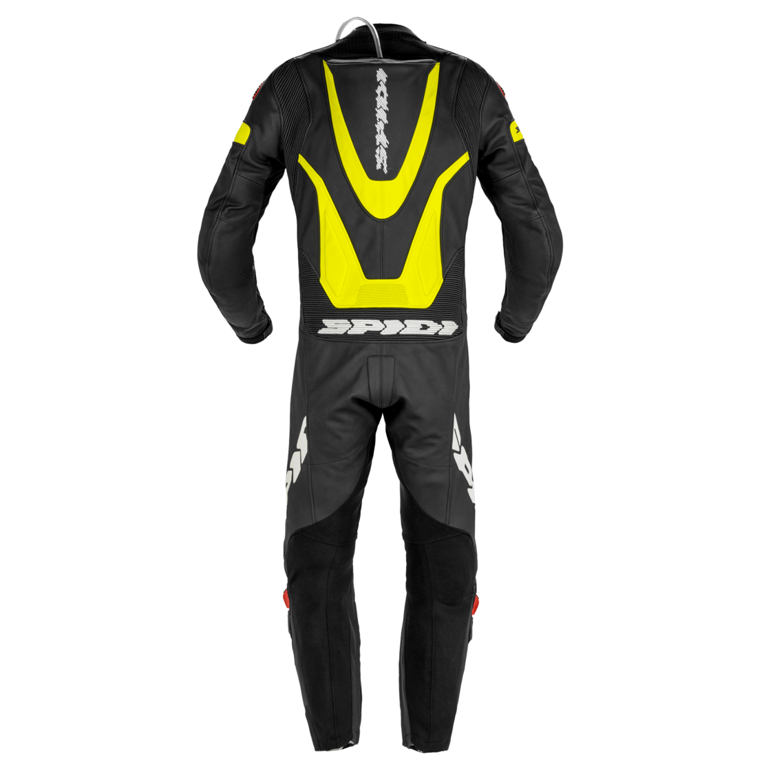Мото екип SPIDI LASER PRO PERFORATED 1PC BLACK/FLUO YELLOW