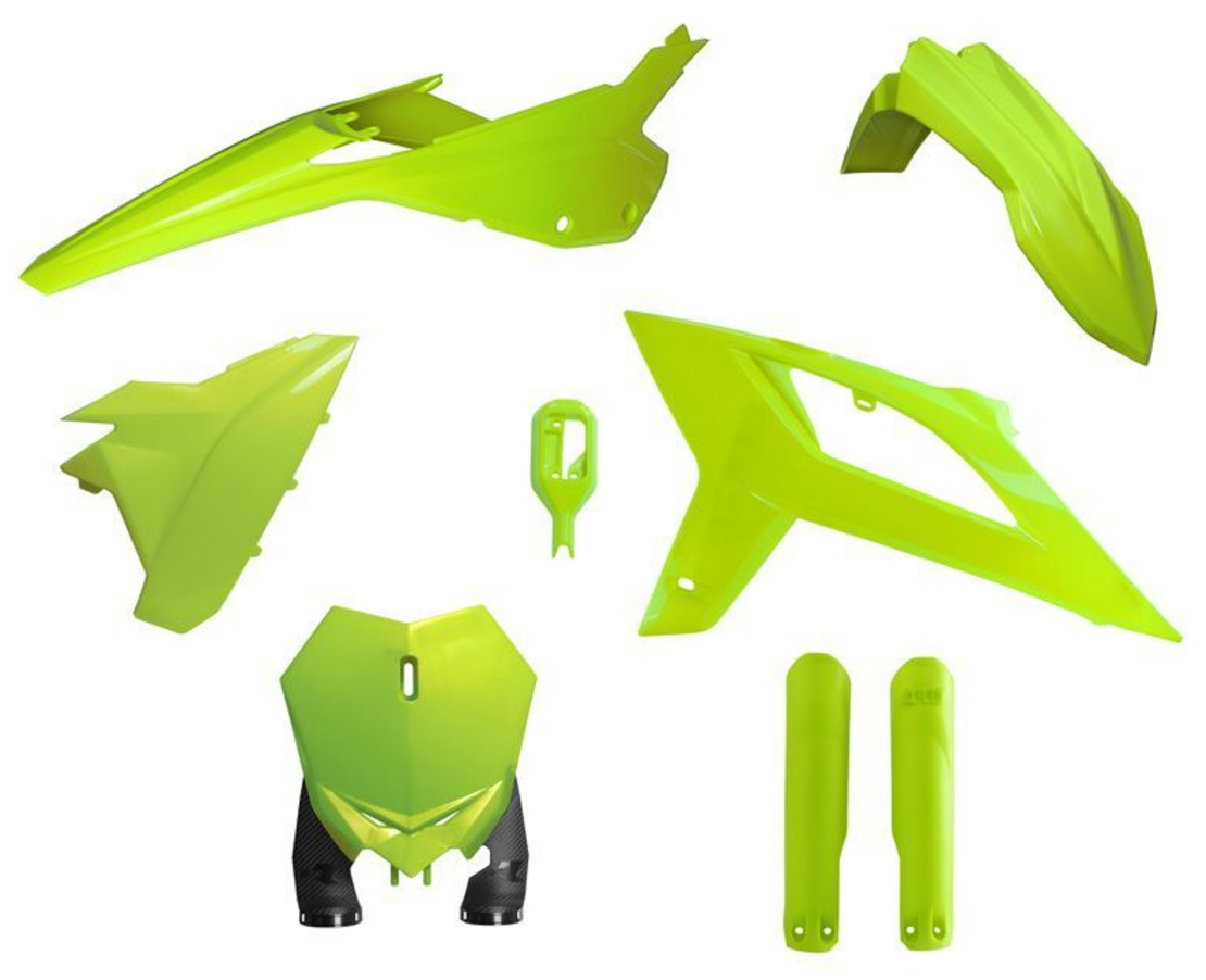 Комплект пластмаси RACETECH Plastic Kit Replica - Beta RX (Neon Yellow)