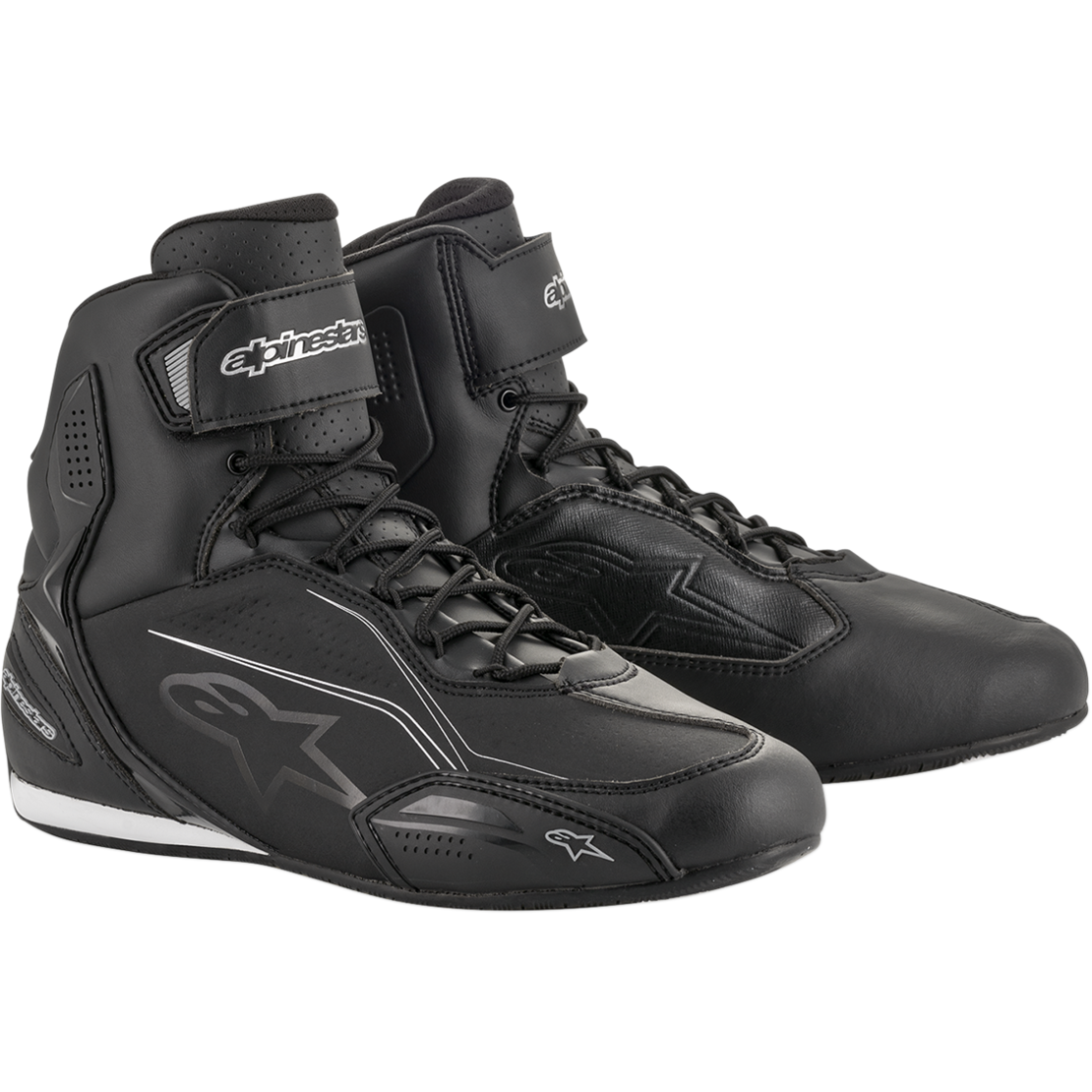 Дамски мото боти ALPINESTARS STELLA FASTER-3 BLACK/SILVER