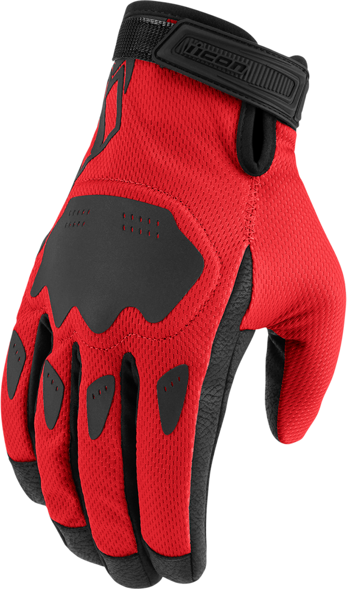 Мото ръкавици ICON HOOLIGAN CE - RED